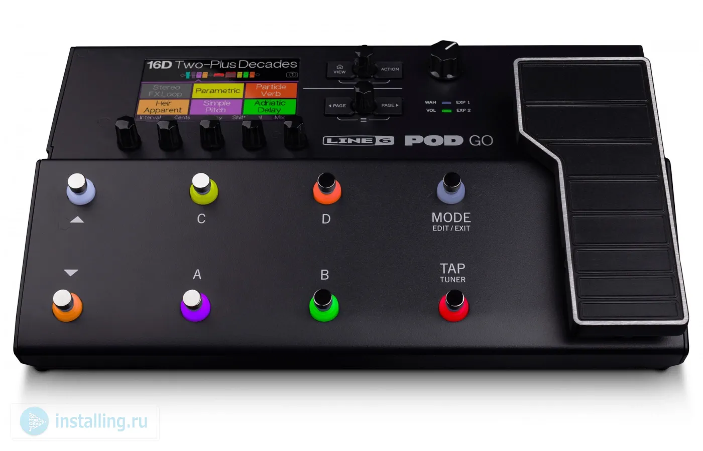 Line pod go. Line pod go