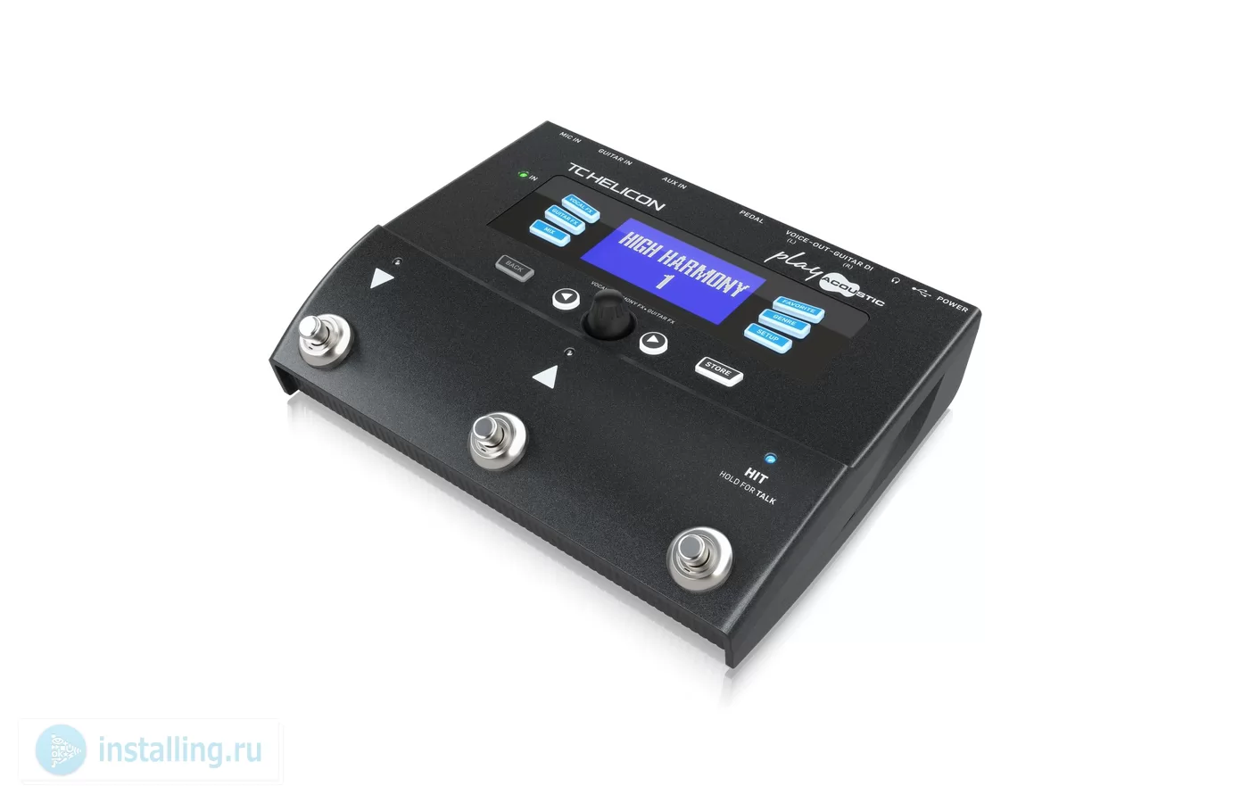 Вокальный процессор tc helicon. VOICELIVE Acoustic TC Helicon. Вокальный гармонайзер TC Helicon.