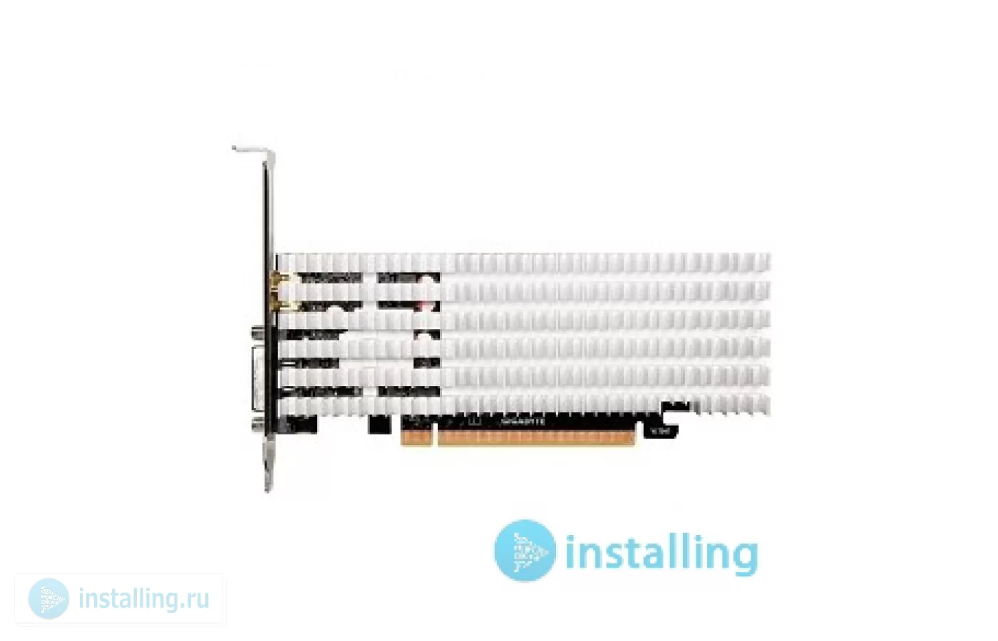 GIGABYTE GeForce GT 1030 Silent Low Profile GV N1030SL 2GL
