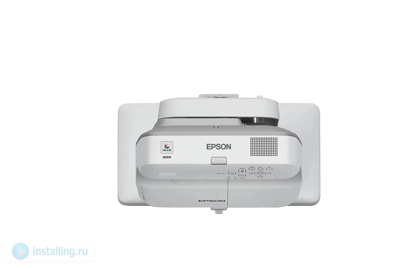 Перевернуть изображение на проекторе epson