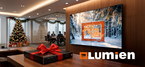 Не просто видеостена. Готовое решение от LUMIEN!