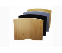 SMS Flat shelf H Black+Consol