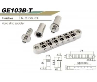 Бридж tune-o-matic GOTOH GE103B-T-CK