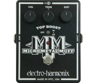 Гитарная педаль Metal Distortion ELECTRO-HARMONIX Micro Metal Muff