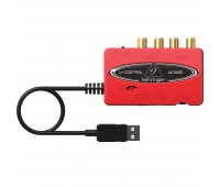 Внешний портативный двухканальный USB аудиоинтерфейс Behringer UCA222