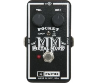 Гитарная педаль Metal Distortion ELECTRO-HARMONIX Nano Pocket Metal Muff