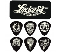 Сувенирный набор медиаторов DUNLOP L13CT.73  Lucky 13