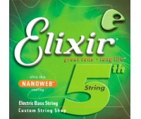 Струна для бас-гитары ELIXIR 15435 NanoWeb