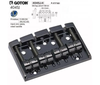 Бридж для 4-струнной бас гитары GOTOH 404SJ-4-CK