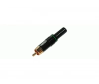 Разъем RCA (вилка) Sommer Cable HI-CM06-GRN