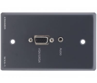 Настенная панель-переходник  VGA, Jack 3.5, Phoenix Kramer WXA-1/U(G)