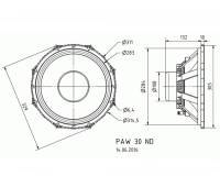 Visaton PAW 30 ND/8