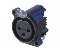 Разъем XLR панельный Neutrik NC3FAH
