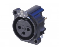Разъем XLR панельный Neutrik NC3FAV