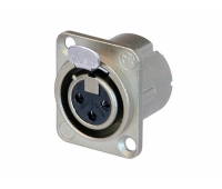 Разъем XLR панельный Neutrik NC3FD-LX-HE