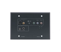 Приемник по кабелю витой пары CV, YC, YUV,  Audio, TP Kramer WP-28/E(G)