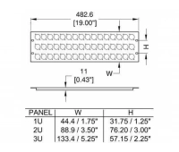 Рэковая панель AVC Link RPE-1/16D