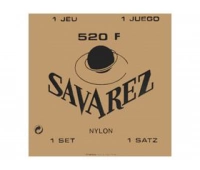 Струны для классической гитары SAVAREZ 520F  Traditional White high tension metal wound