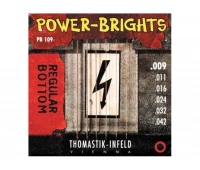 Струны для электрогитары Power Brights THOMASTIK PB109