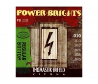 Струны для электрогитары Power Brights THOMASTIK PB110