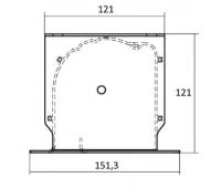 Kauber InCeiling Tensioned BT Cinema INTBT.169.260.CLV.CIN2