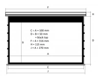 Экран с электроприводом Kauber Red Label Tensioned BT Cinema RLTBT.169.240.CLV.CIN2