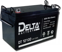 Аккумулятор герметичный свинцово-кислотный Delta Delta DT 12100