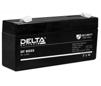 Аккумулятор герметичный свинцово-кислотный Delta Delta DT 6033 (125 мм)