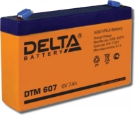 Аккумулятор герметичный свинцово-кислотный Delta Delta DTM 607