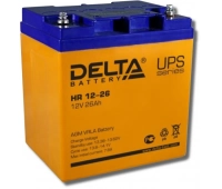 Аккумулятор герметичный свинцово-кислотный Delta Delta HR 12-26