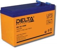 Аккумулятор герметичный свинцово-кислотный Delta Delta HR 12-34 W