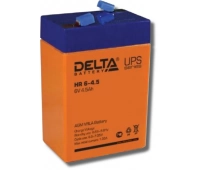 Аккумулятор герметичный свинцово-кислотный Delta Delta HR 6-4.5