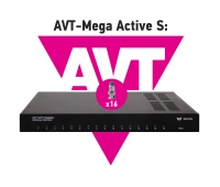 16-ти канальный комплект для передачи AHD/CVI/TVI 5Mp/4Mp/1080p Инфотех AVT-Mega Active S