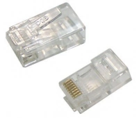 Разъем RJ-45 Hyperline PLUG-8P8C-U-C5-100 (100 шт.)