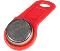 Ключ электронный Touch Memory с держателем SLINEX DS 1990А-F5 (красный)