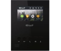 Монитор IP-домофона BAS-IP AU-04LA (AU-04L) BLACK