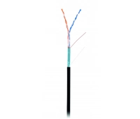 NETLAN F/UTP 2pair, Cat5, Out, PE (EC-UF002-5-PE-BK)