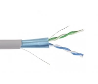 Кабель симметричный (витая пара), серый ITK F/UTP 2х2х24AWG кат.5E solid PVC (LC1-C5E02-311)