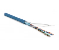 Кабель витая пара, экранированная Hyperline FUTP4-C5E-P26-IN-LSZH-BL-100