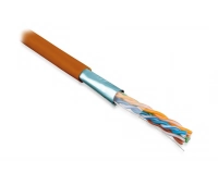 Кабель «витая пара» (LAN) для структурированных систем связи Hyperline FUTP4-C5E-S24-IN-LSZH-OR-305