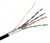 Кабель «витая пара» (LAN) для структурированных систем связи Hyperline FUTP4-C5E-S24-IN-PVC-GY-305