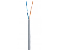 NETLAN U/UTP 2pair, Cat5, In, PVC (EC-UU002-5-PVC-GY)