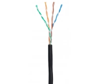 NETLAN U/UTP 4pair, Cat5e, Out, PE (EC-UU004-5E-PE-BK-1)