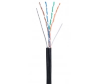 NETLAN U/UTP 4pair, Cat5e, Out, Sw, PE (EC-UU004-5E-PE-SW-BK)