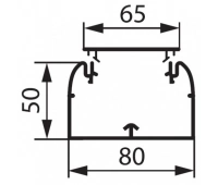 Кабель-канал DLP 80х50 Legrand LegranD 010419