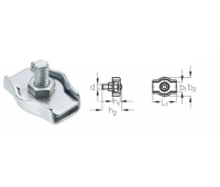 Прочие зарубежные Зажим 3 мм Simplex для троса