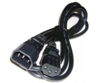 Кабель электропитания с разъёмами С13-C14 ITK PC-C13C14-2M, 3х1,5, 2м
