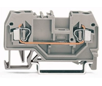 Клемма проходная на DIN рейку WAGO WAGO 280-901 клемма 2-х проводная