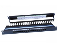 Патч-панель 19" Hyperline PP3-19-16-8P8C-C6-110D