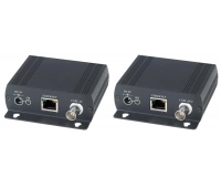 Удлинитель Ethernet с PoE по коаксиальному кабелю SC&T IP02EP